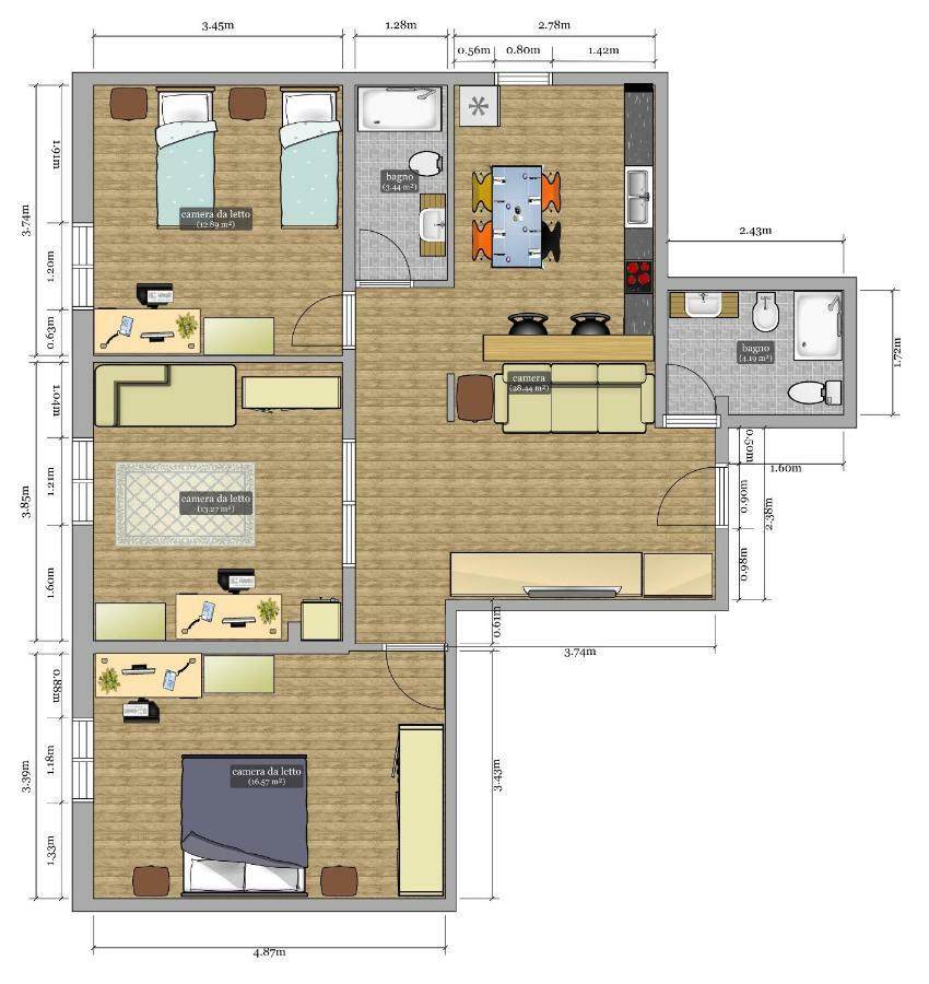 Appartamento C-apartment Civico88 *